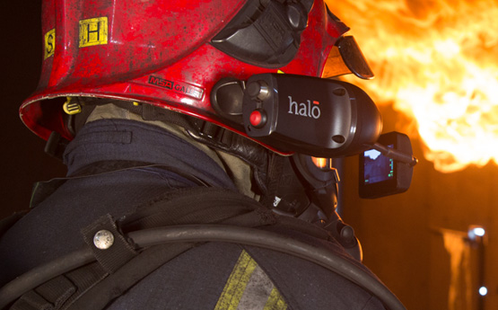 HALO - тепловизор для пожарных