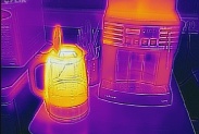 FLIR One инфракрасное изображение чайника