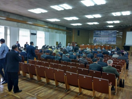 Актовый зал ОАО Национальная электрическая сеть Кыргызстана