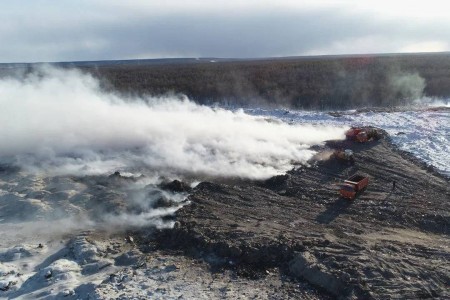 Горение свалки