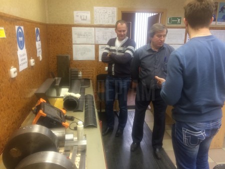 Днефектоскоп Reddy в работе