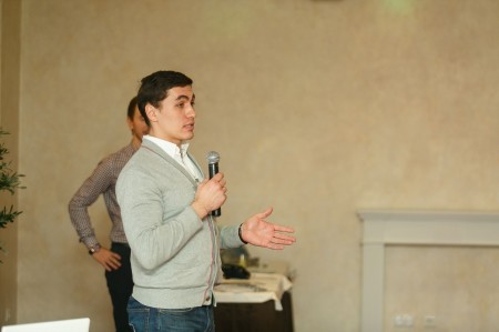 Вячеслав Новиков на семинаре в Казани