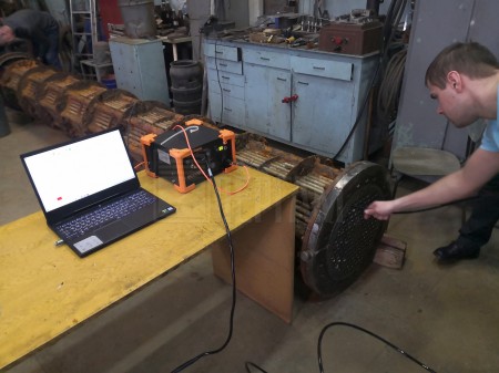 Обучение работе с дефектоскопом