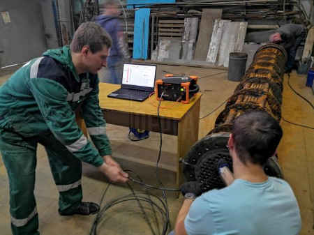 Применение дефектоскопа Ectane 2