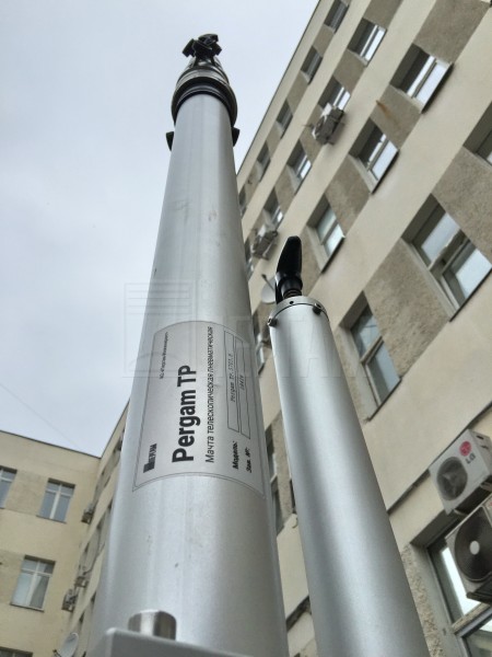 Мачта телескопическая пневматическая