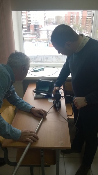 Демонстрация эндоскопа Олимпус