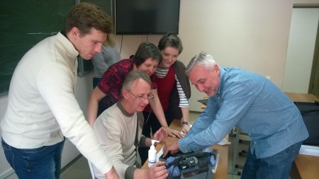 Знакомство с оборудованием неразрушающего контроля