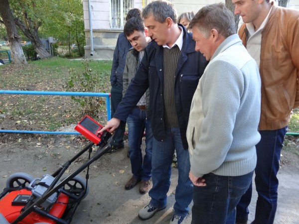 Георадар RD1000 - практическое применение