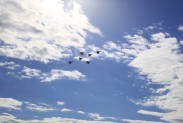 Стрижи и витязи показали своё мастерство в небе