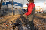 Тест-драйв БПЛА для поиска утечек метана