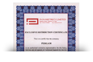 Сертификат Panametrics