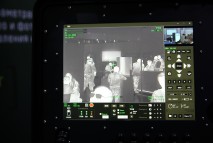 Экран ноутбука с тепловизионным изображением