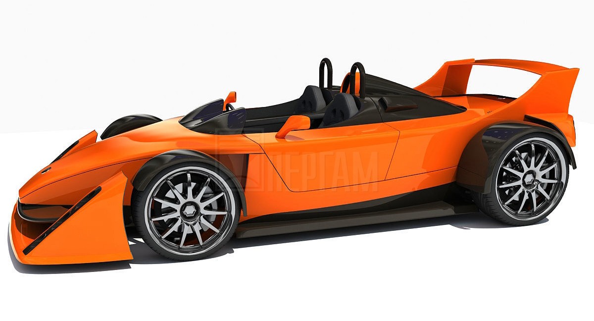Создать 3d модель автомобиля