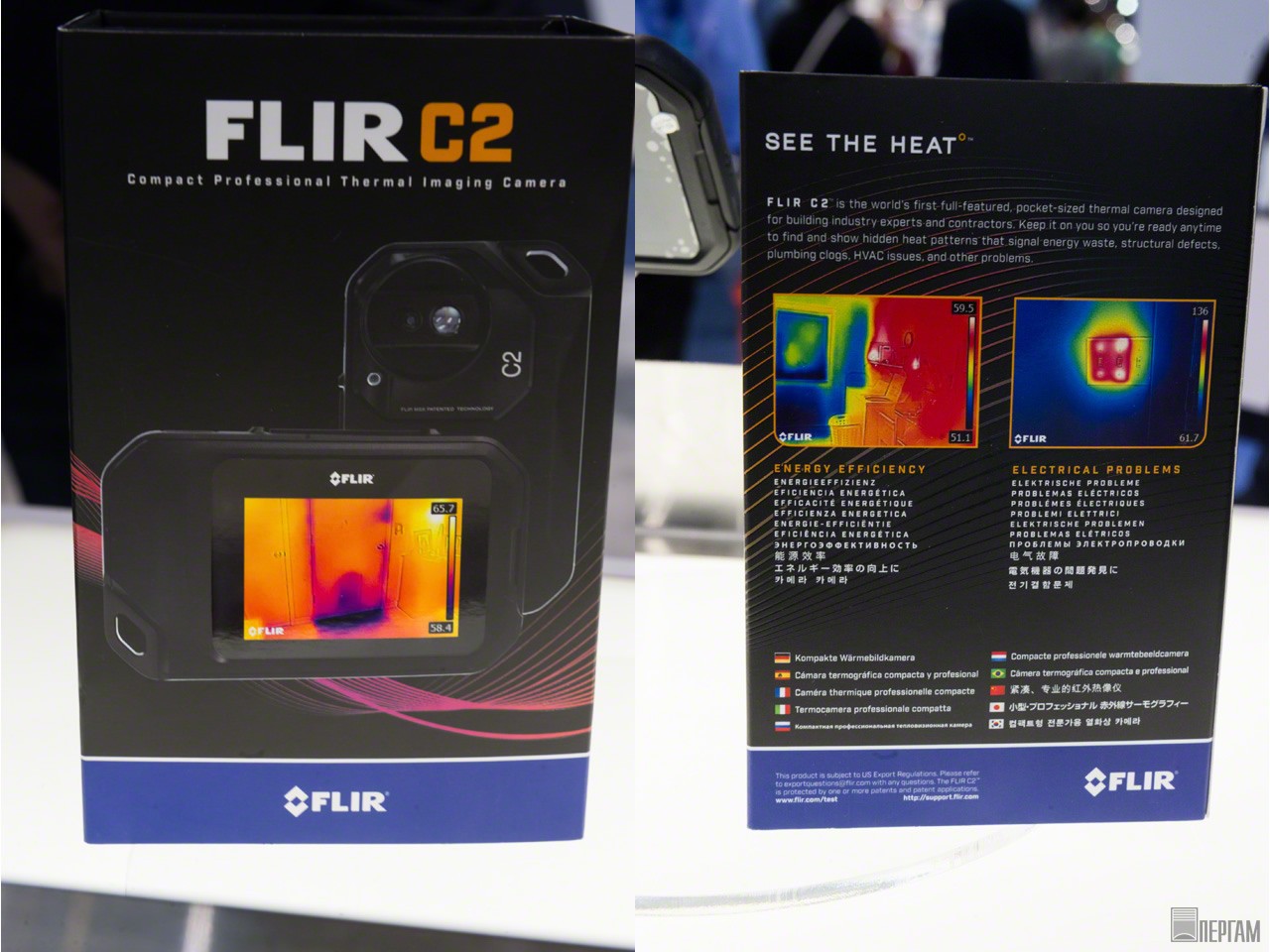 FLIR C2 — карманный размер и доступная цена | ПЕРГАМ