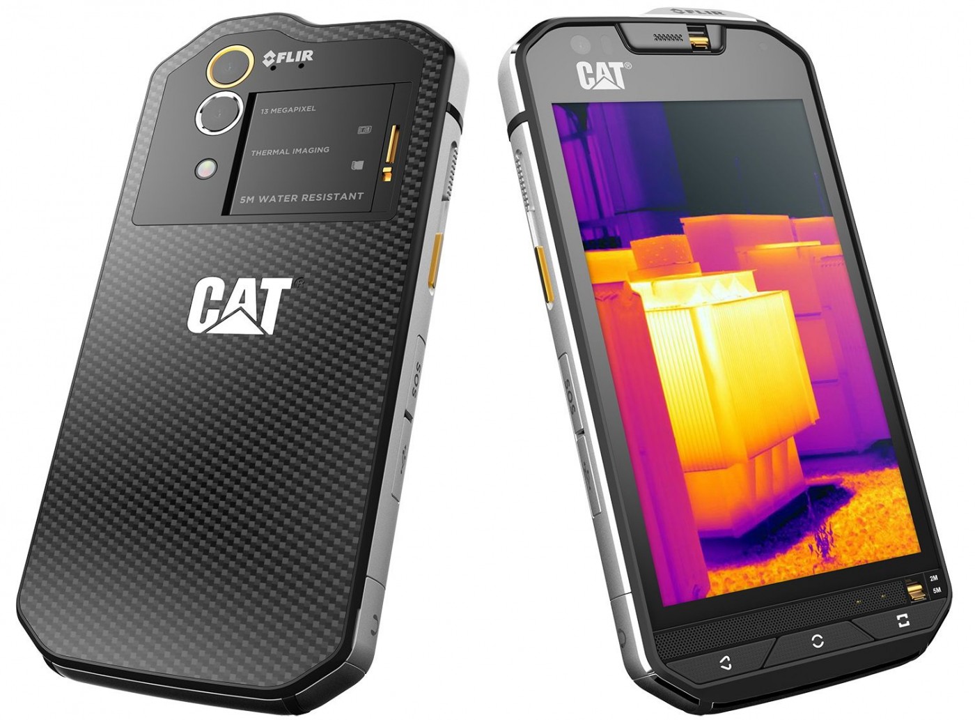 Cat S60 - первый в мире смартфон с тепловизором | Тандем Caterpillar и FLIR