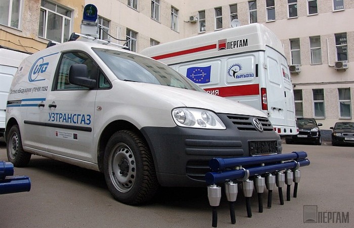 Передвижная метановая заправка на базе газели