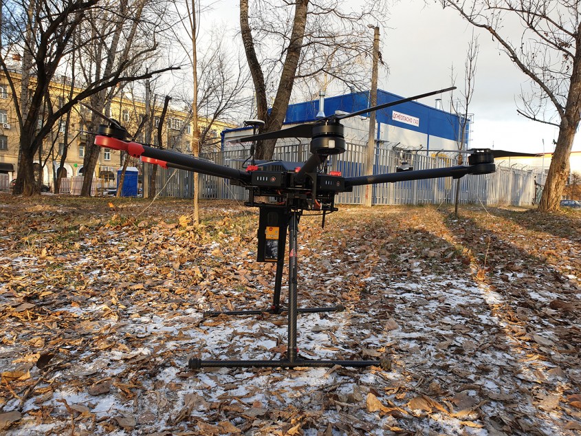 LMC G2 DL на гексакоптере