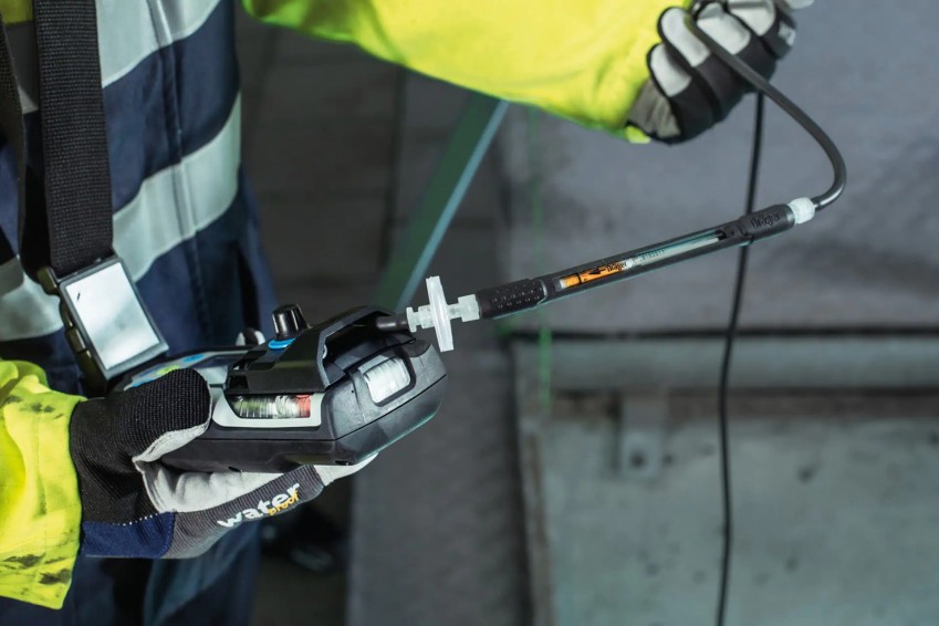 X-am 8000 можно использовать с адсорбционной трубкой для избирательных измерений бензола