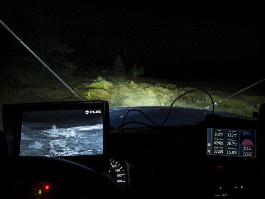 Тепловизор в автомобиле