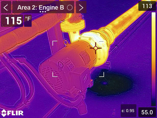Термограмма с FLIR E96