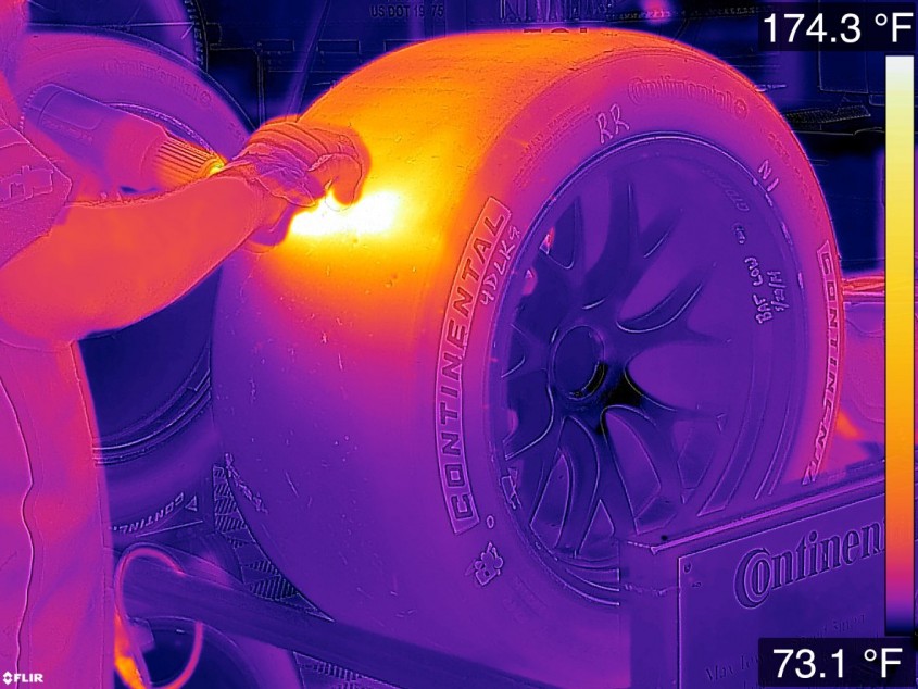 ИК-изображение при включенной функции MSX