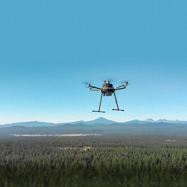 БПЛА IF1200 с детектором Falcon G2