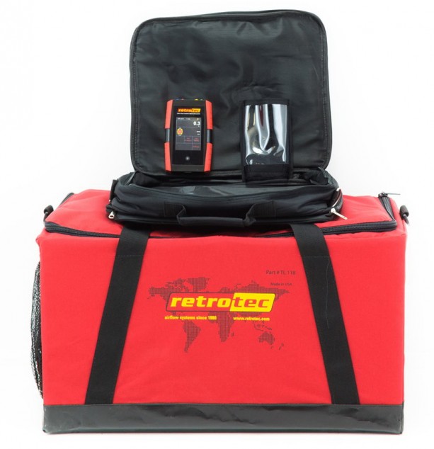 Кейс Retrotec EU200 с манометром
