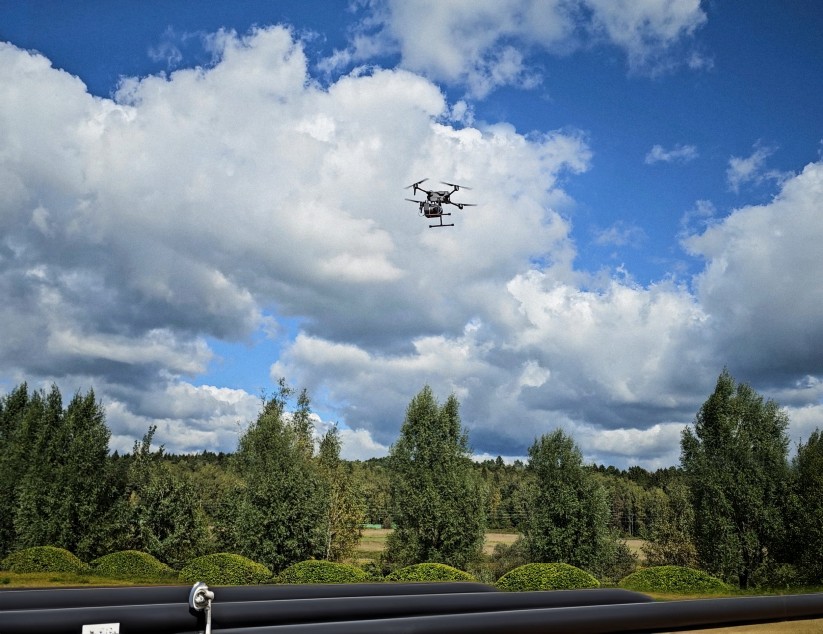 Квадрокоптер с детектором LMF G2