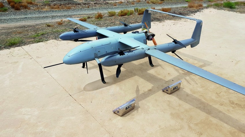 Беспилотник с детектором метана LMF