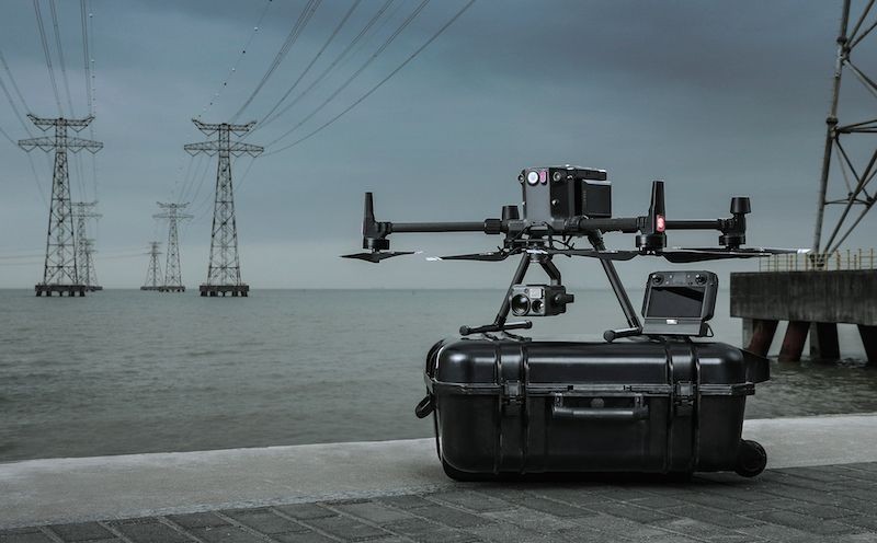 Дрон с тепловизором и мощной камерой