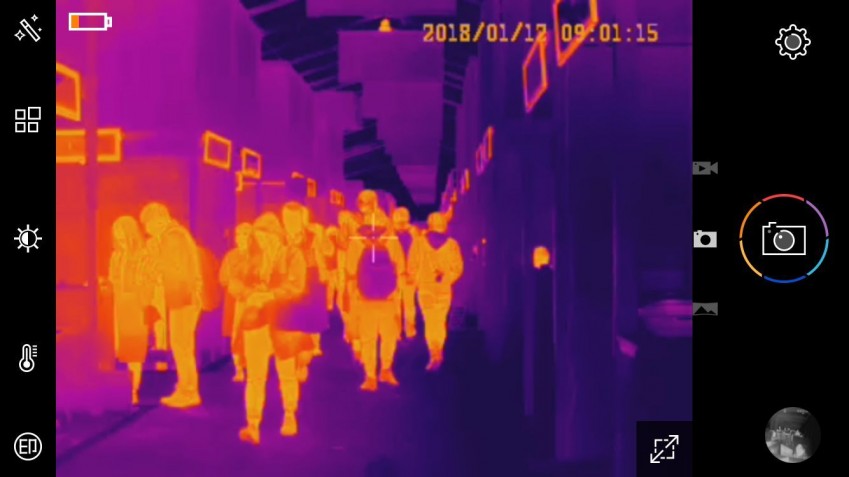 Тепловизор MobIR на CES 2018