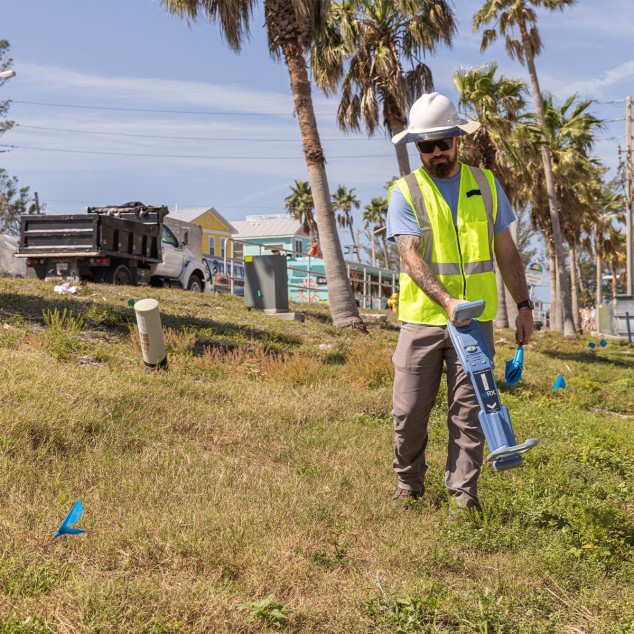 Локатор MRX в работе