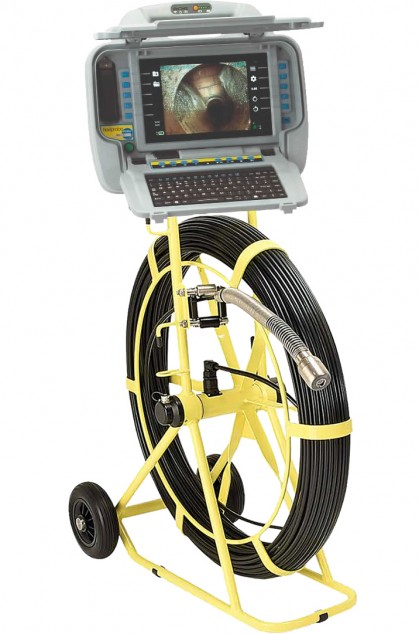 Система телеинспекции труб большого диаметра