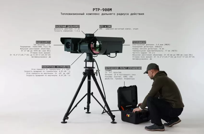 Российский тепловизор для охраны периметра