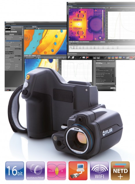 Научный тепловизор FLIR T450sc