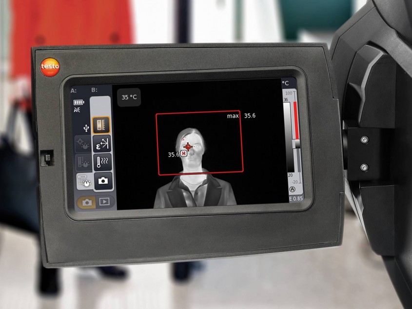 Тепловизор в аэропорту