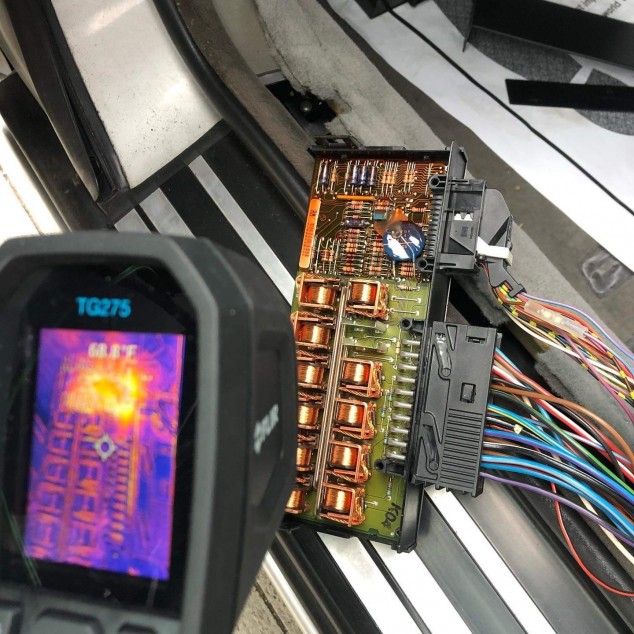 Тепловизор для диагностики электрики в авто