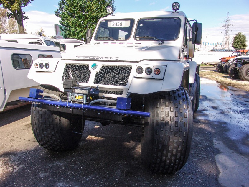 Вездеход для обнаружения утечек метана