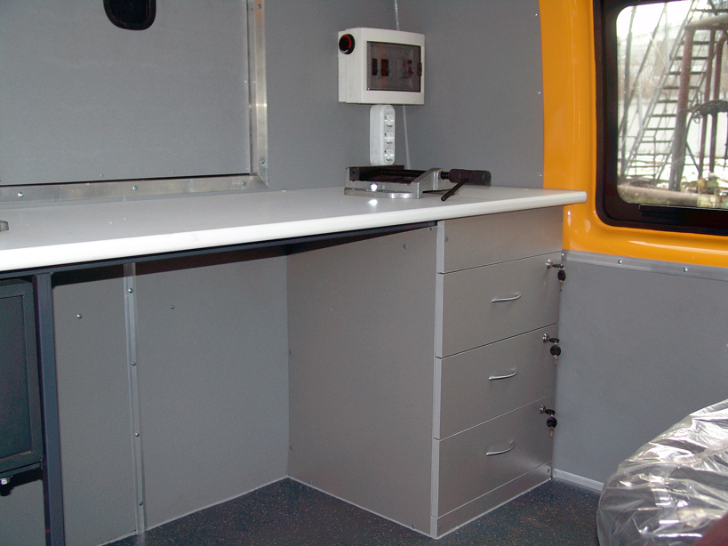 Интерьер лаборатории ПЕРГАМ ВОЛС