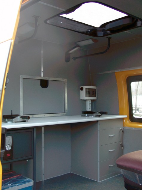 Интерьер лаборатории ПЕРГАМ ВОЛС