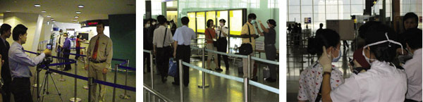 Мониторинг температуры тела пассажиров в аэропорту с помощью ИК-камер
