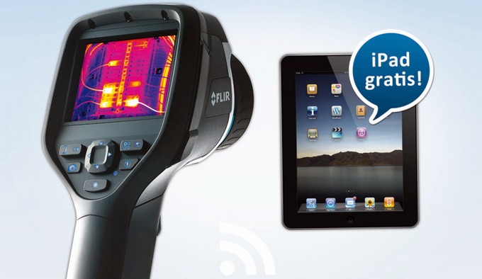 Тепловизор Flir E60 и ipad